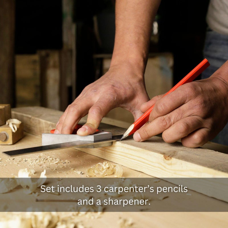 Kapro 275S Sharpener and 3 Pencil Set - Image 2